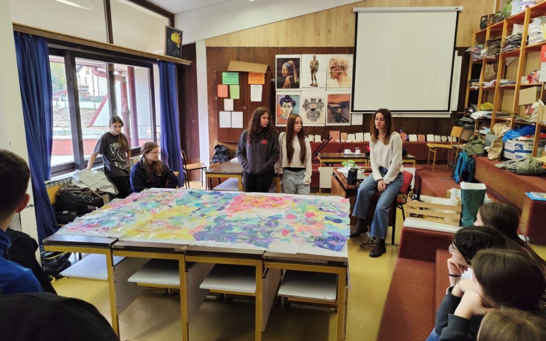 Likovno-ekološka radionica „Pogled kroz vrećicu“ u učionici „Likovnog“
