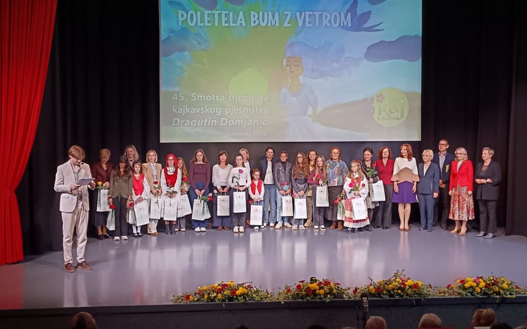 Pjesma Lare Balažinec na Smotri u Zelini nagrađena nagradom sponzora