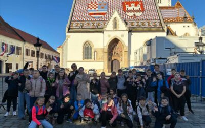 Četvrtaši naše škole i PŠ Petkovec posjetili Novu Tv i grad Zagreb
