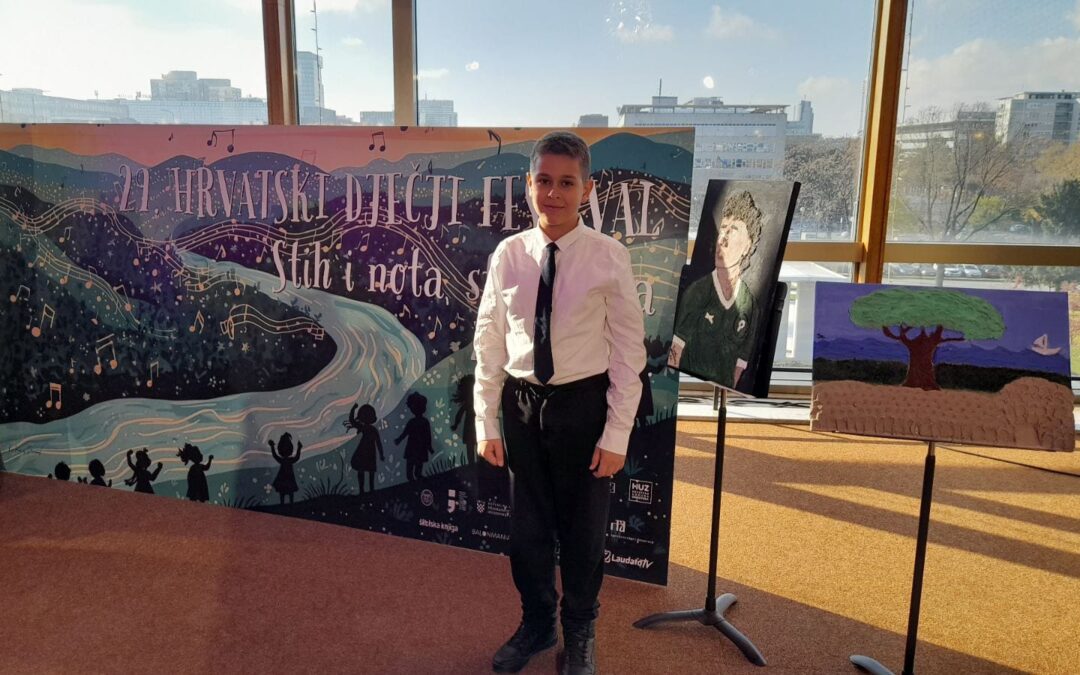 Vizualna pjesma Antonija Angela Pellegrinija uvrštena u zbornik Hrvatskog dječjeg festivala