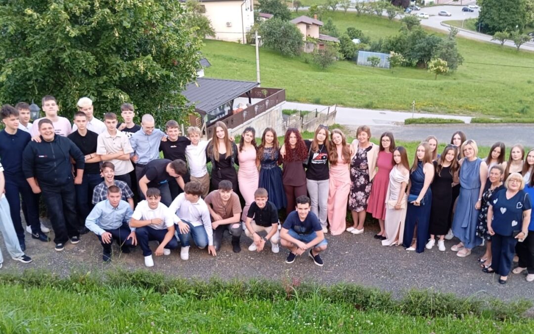 Oproštaj osmaša od osnovne škole