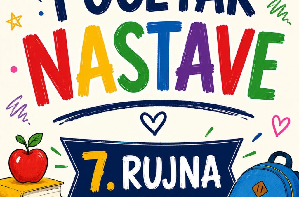Obavijest o početku nastave i voznom redu autobusa